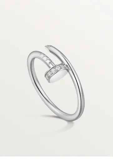 Juste un clou ring, small model, diamonds